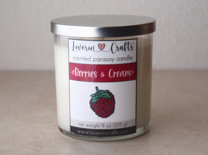 Berries & Cream • Tumbler Candle
