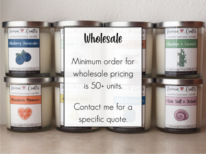 Wholesale - Minimum order for wholesale pricing is 50+ units. Contact me for a quote.