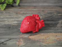 Load image into Gallery viewer, Anatomical Heart Candle - Unscented Red Soy Candle - Custom Decorative Candle - Loverin Crafts