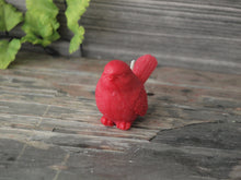 Load image into Gallery viewer, Bird Candle - Unscented Red Soy Candle - Custom Decorative Candle - Loverin Crafts