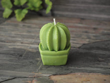 Load image into Gallery viewer, Cactus Candle - Unscented Green Soy Candle - Custom Decorative Candle - Loverin Crafts