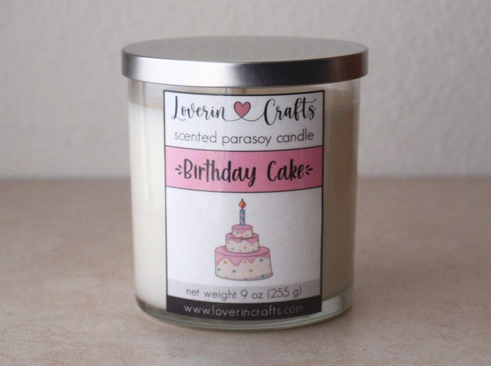 Birthday Cake • Tumbler Candle
