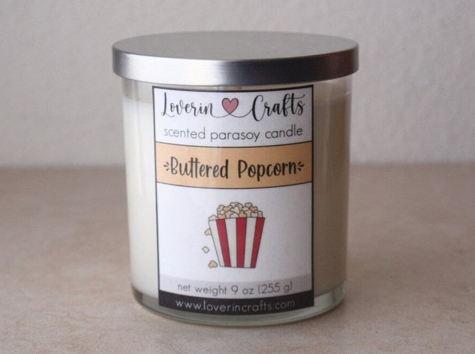 Buttered Popcorn • Tumbler Candle