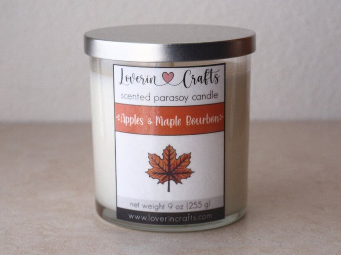 Apples & Maple Bourbon • Tumbler Candle