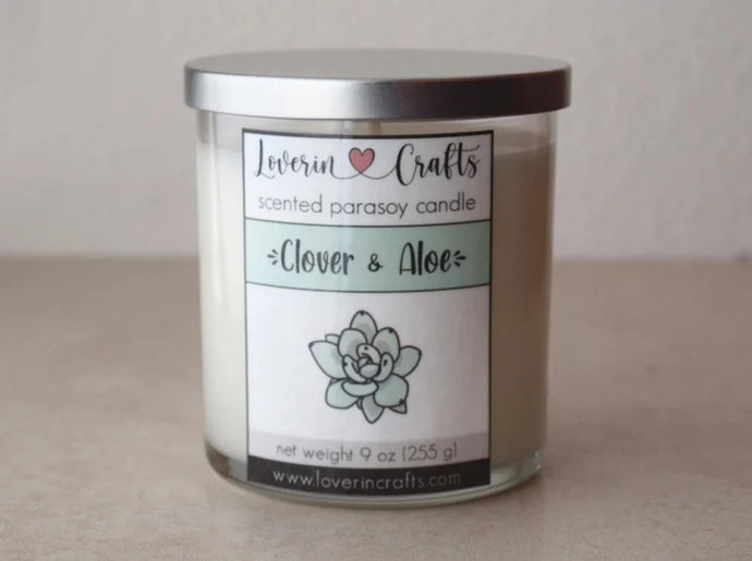 Clover & Aloe • Tumbler Candle