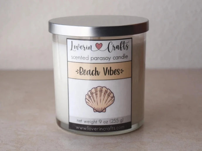 Beach Vibes • Tumbler Candle